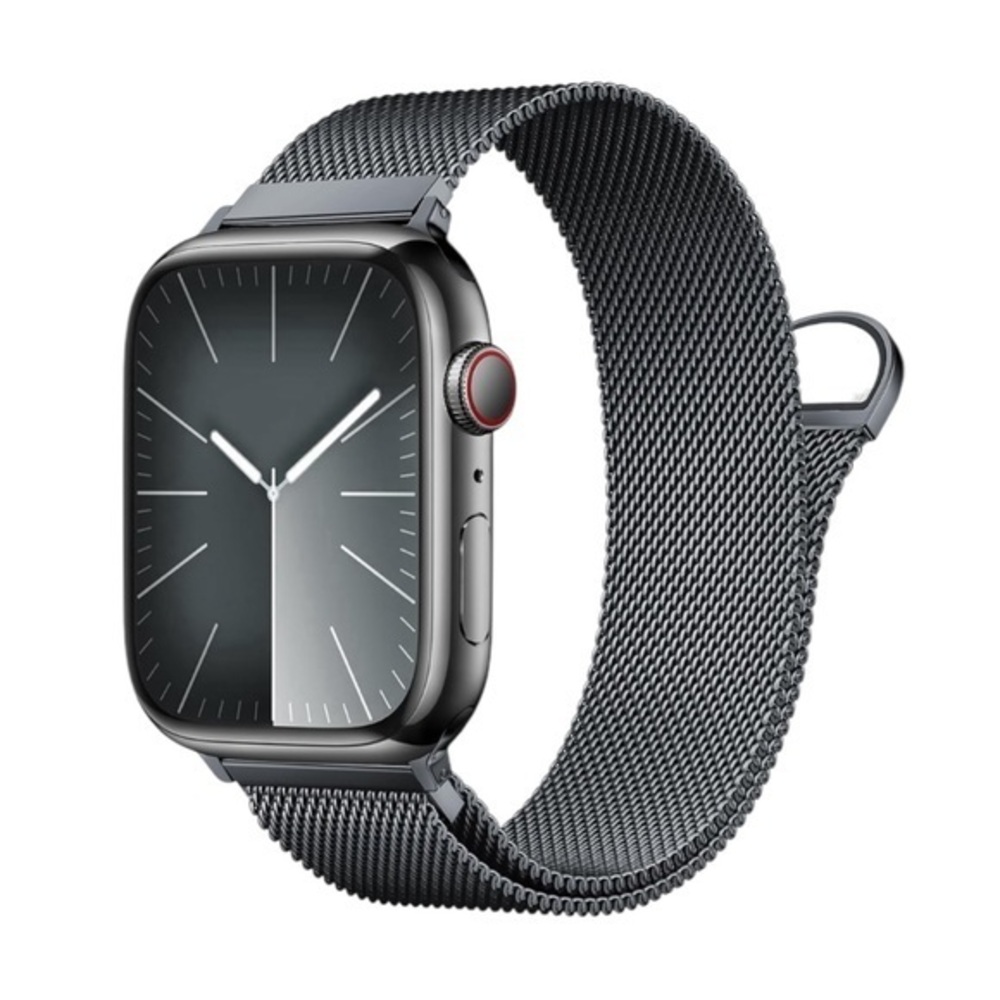 NWT! Magnetic Clasp Replacement Band for Smartwatch: Black 42-49 MM